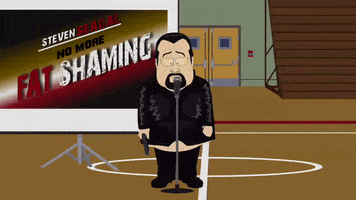 proud steven seagal GIF by South Park 