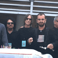 Ringo Starr Cake GIF by Ringo Peace and Love