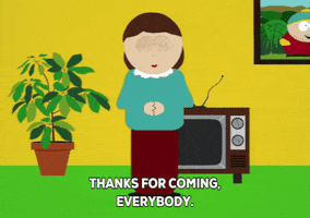 liane cartman thank you GIF by South Park 