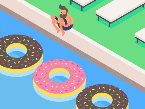 Pool Party Swimming GIF