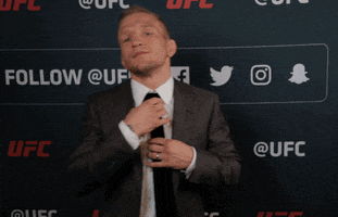 Dressed To Kill Suit GIF by UFC