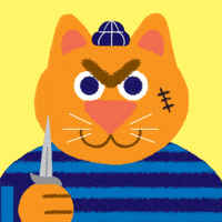 Angry Cat GIF by Bruno Lisboa
