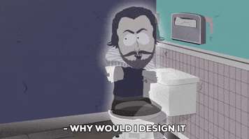 sitting william shakespear GIF by South Park 