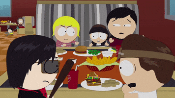 scared walking GIF by South Park 