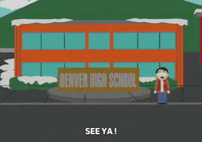 leaving high school GIF by South Park 