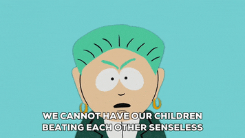 mayor mcdaniels talking GIF by South Park 
