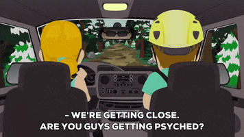 forest driving GIF by South Park 