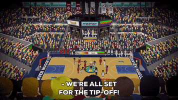 tip off basketball GIF by South Park 