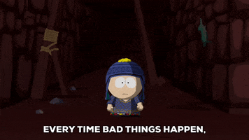 scared craig tucker GIF by South Park 
