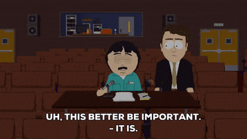excited randy marsh GIF by South Park 