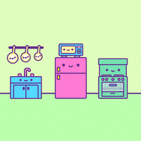 Kitchen GIF by 100% Soft.