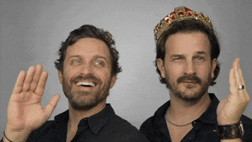 rob benedict hello GIF by Kings of Con