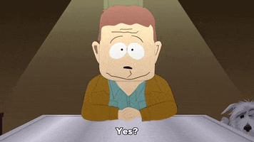 scared dog GIF by South Park 