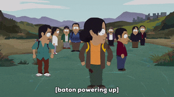 electric GIF by South Park 