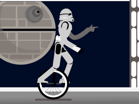 Star Wars Bike GIF by sthig - Find & Share on GIPHY