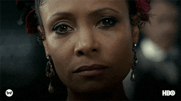 Staring Thandie Newton GIF by Westworld HBO