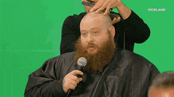 action bronson & friends watch ancient aliens haircut GIF by #ActionAliens