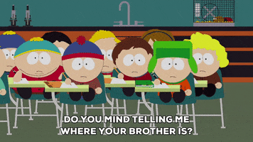 eric cartman questioning GIF by South Park 