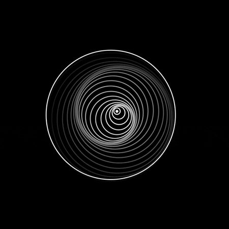 Motion Addicts art animation black and white design GIF