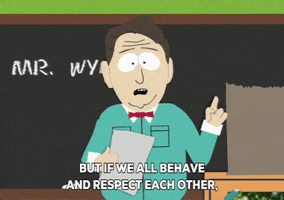 teaching lecturing GIF by South Park 