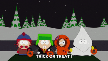 eric cartman ghost GIF by South Park