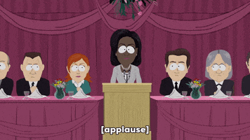 first lady clapping GIF by South Park 
