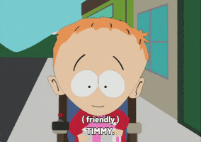 excited timmy burch GIF by South Park 