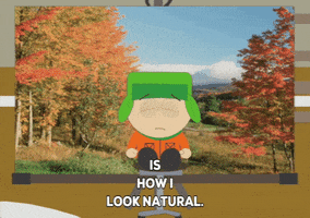 kyle broflovski fall GIF by South Park 