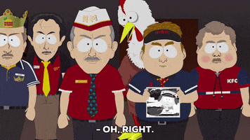 chicken manager GIF by South Park 