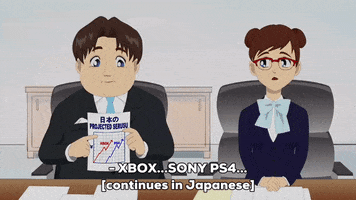 japan sony GIF by South Park 