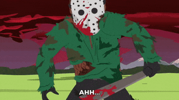 Jason Voorhees Blood GIF by South Park