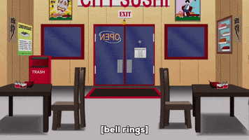 Chinese Restaurant Sushi GIF by South Park