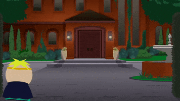 butters stotch house GIF by South Park 
