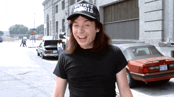 Waynes World Thumbs Up GIF by Hollywood Suite
