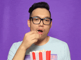 Eating Popcorn GIF by Originals