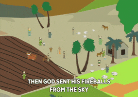 tree meteor GIF by South Park 