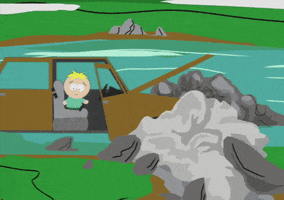 butters stotch grass GIF by South Park 