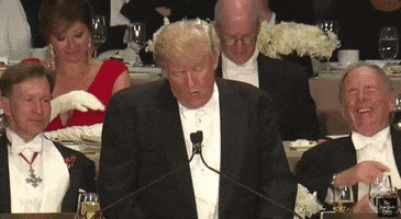 donald trump al smith dinner GIF by Election 2016
