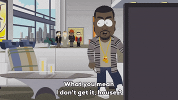 bragging kanye west GIF by South Park 