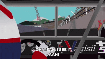 i see it racing GIF by South Park 