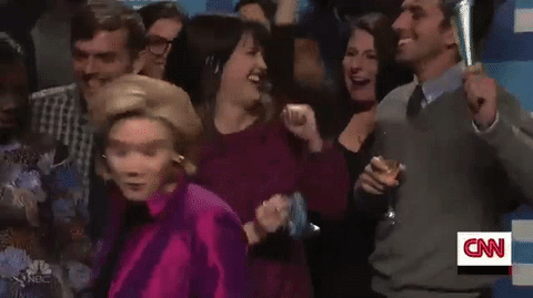 Kate Mckinnon Happy Dance GIF by Saturday Night Live - Find & Share on GIPHY