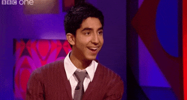 Dev Patel Yes GIF by Asian American and Pacific Islander Heritage