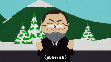 guy talking GIF by South Park 