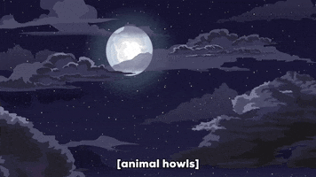 moon howling GIF by South Park 