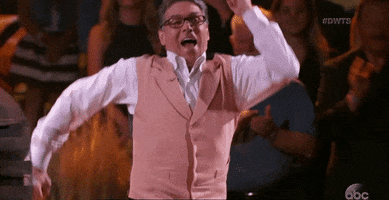 Skipping Rick Perry GIF by Dancing with the Stars