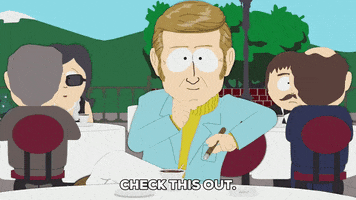 restaurant check this out GIF by South Park 