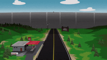 cars road GIF by South Park 