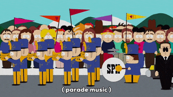 street banner GIF by South Park 