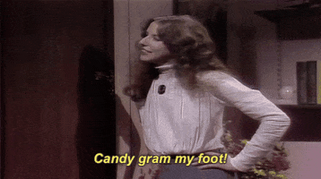 Laraine Newman candy gram my foot GIF by Saturday Night Live
