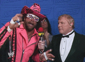 Randy Savage Deal With It GIF